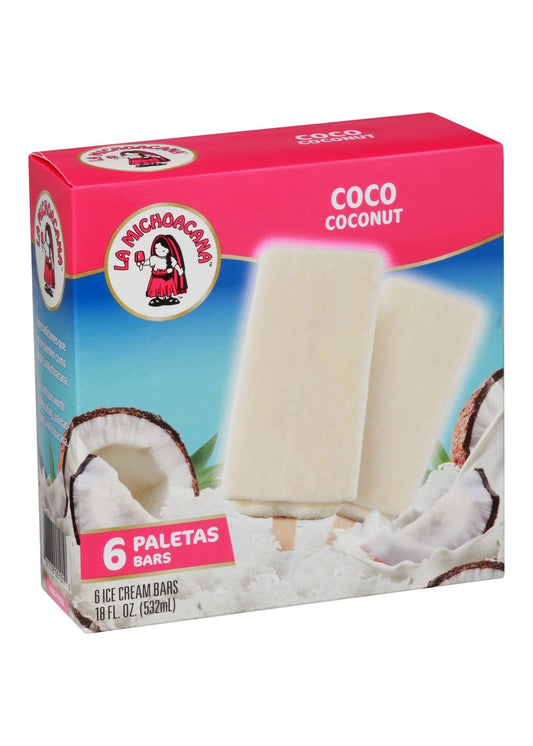 PALETERIA LA MICHOACANA Coconut Ice Cream Bars