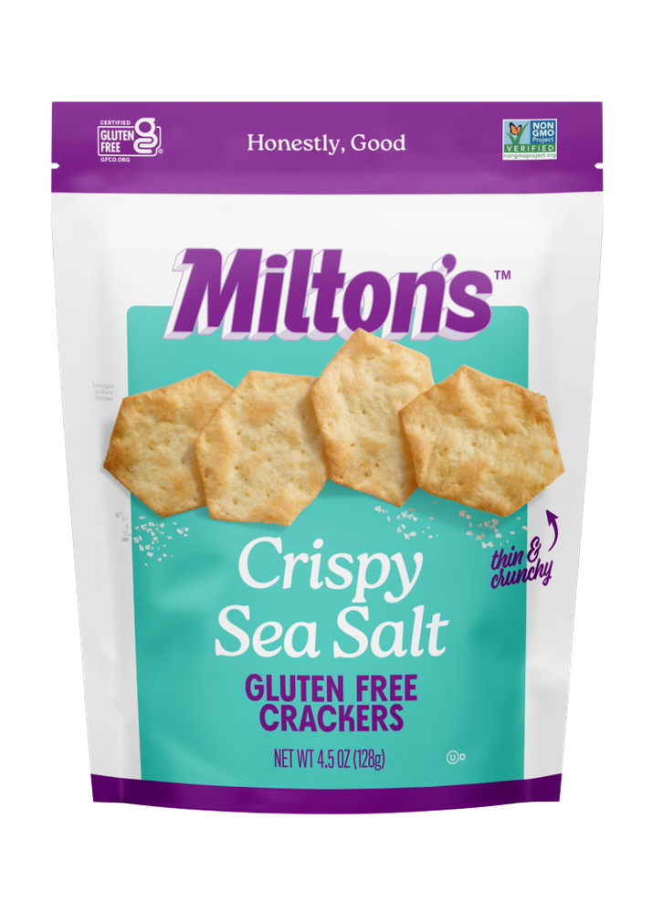 MILTON'S Crispy Sea Salt Gluten Free Crackers