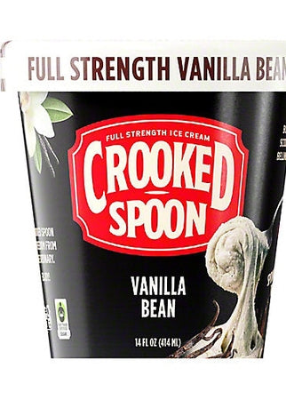 CROOKED SPOON Gluten Free Vanilla Bean Ice Cream