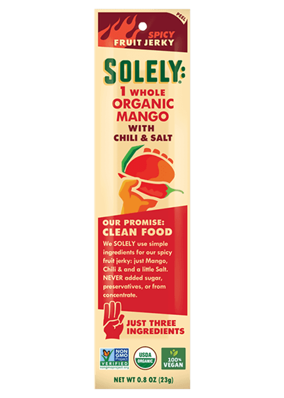 SOLELY Organic Dried Mango Strip