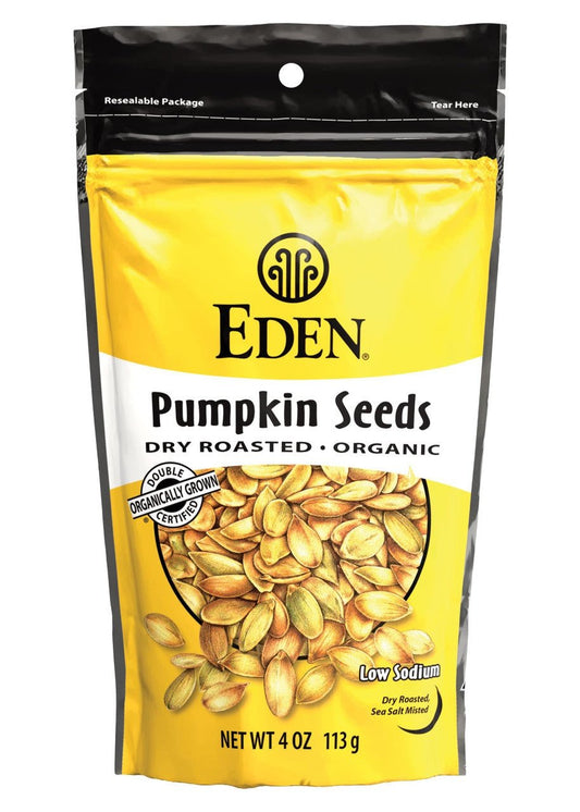 EDEN FOODS Organic Pumpkin Seeds Pocket Snack 4oz