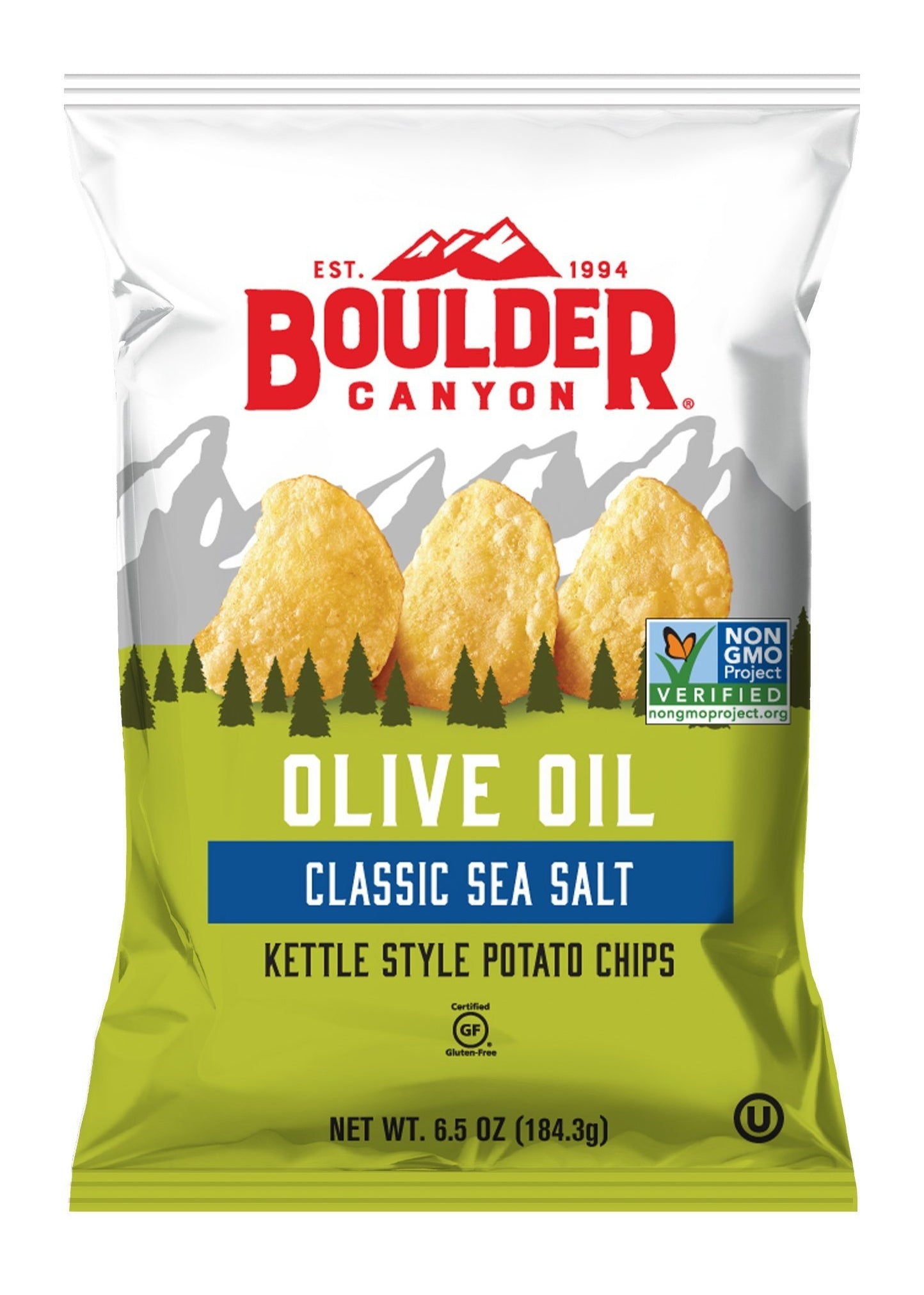 BOULDER CANYON Olive Oil & Classic Sea Salt