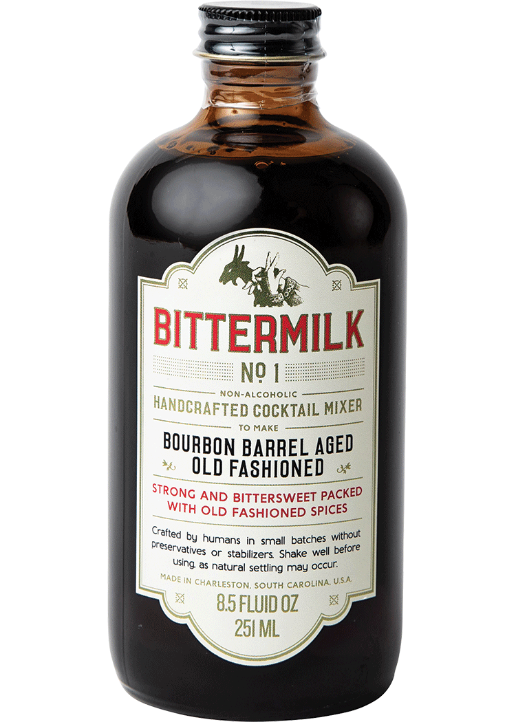 BITTERMILK Bourbon Barrel-Aged Old Fashioned 8.5oz