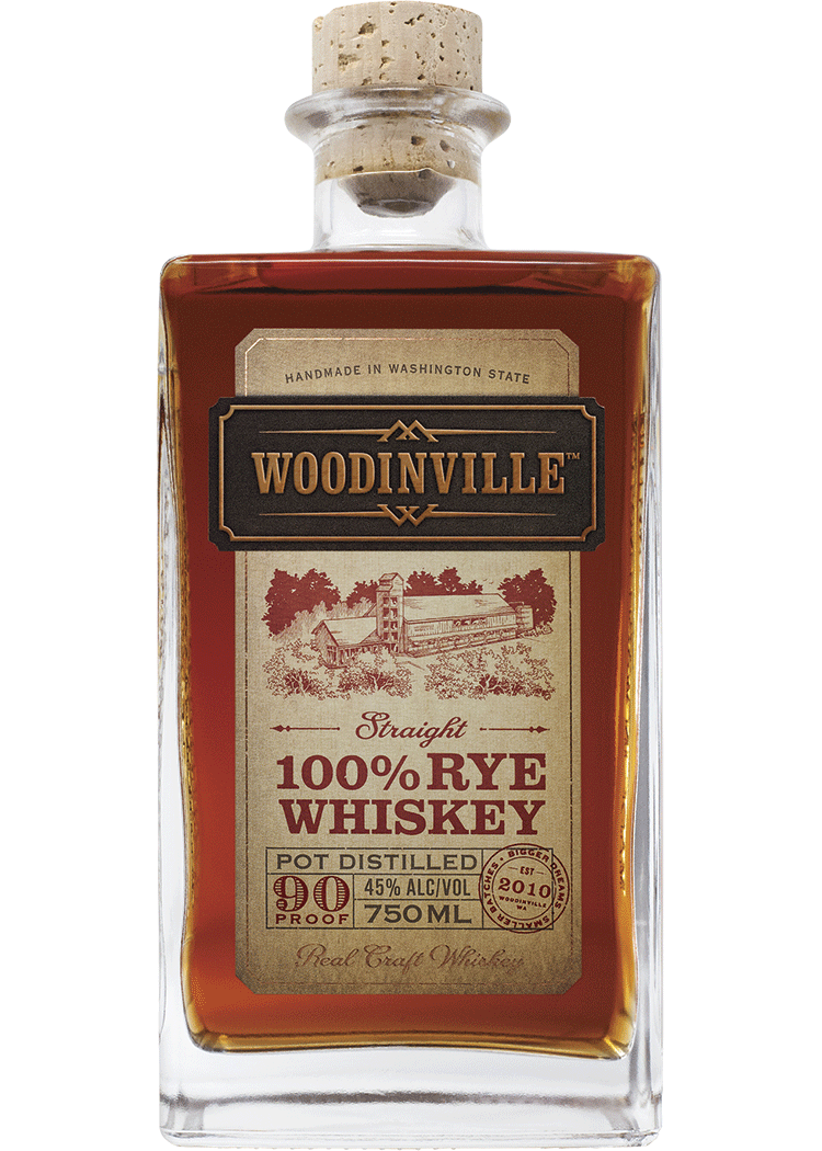 WOODINVILLE Straight Rye Whiskey