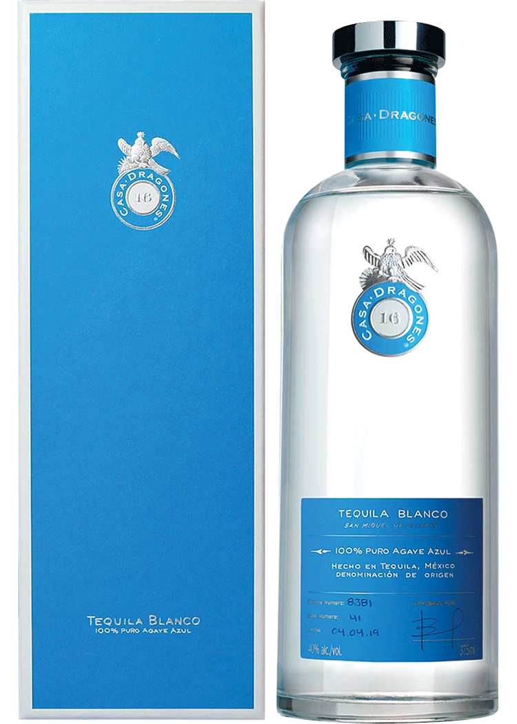 CASA DRAGONES Blanco Tequila 375ml