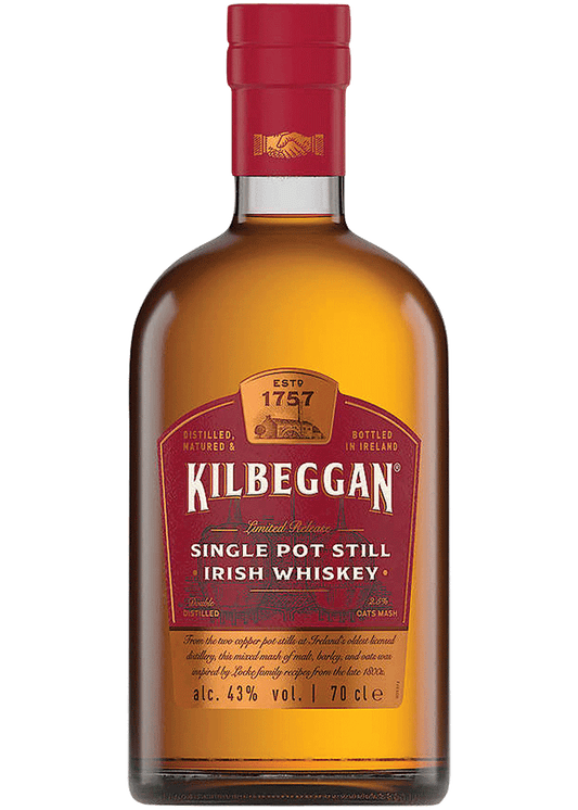KILBEGGAN Single Pot Still Irish Whiskey