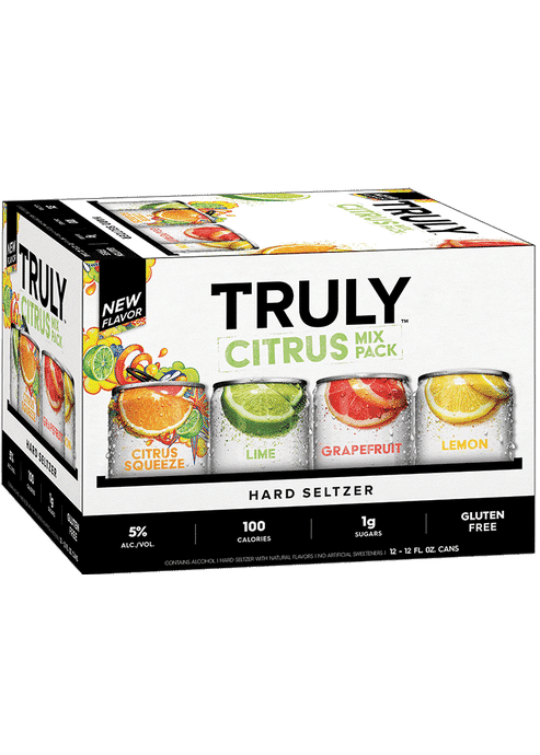 TRULY Citrus Hard Seltzer Variety Pack