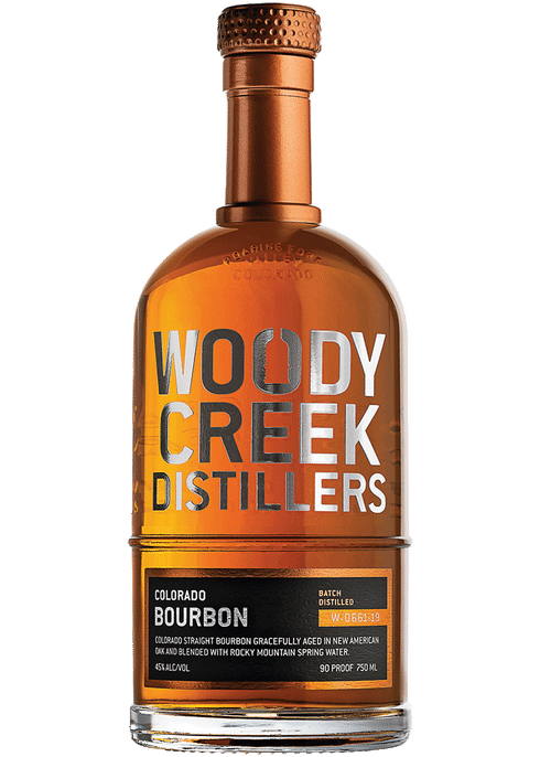 WOODY CREEK DISTILLERS Colorado Straight Bourbon Whiskey