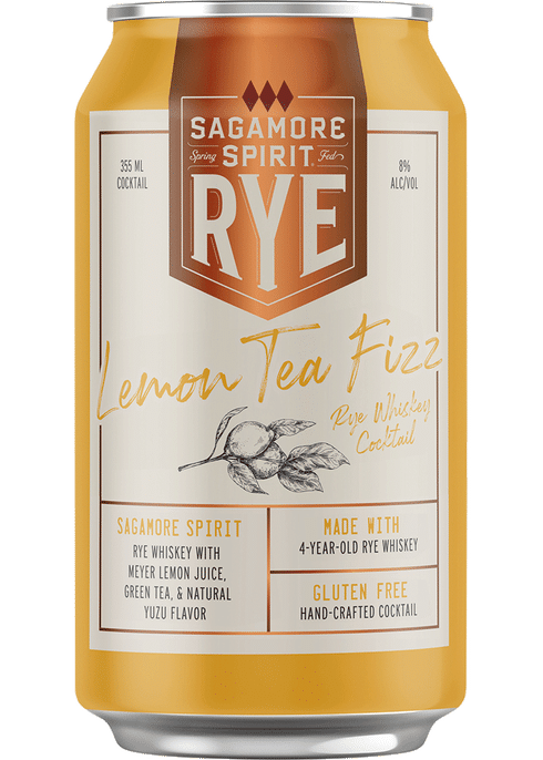 SAGAMORE SPIRIT Rye Lemon Tea Fizz