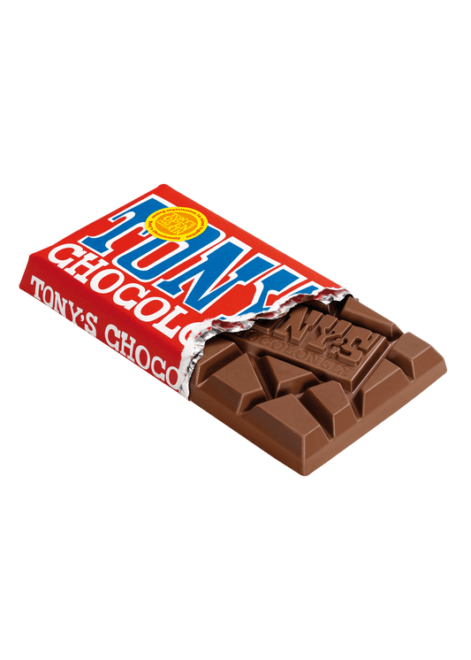 TONY'S CHOCOLONELY Milk Chocolate Bar