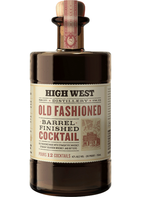 HIGH WEST Barrel Finished Old Fashioned