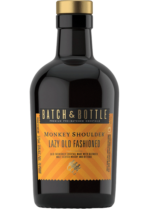 BATCH & BOTTLE Monkey Shoulder Scotch Old Fashioned 375ml