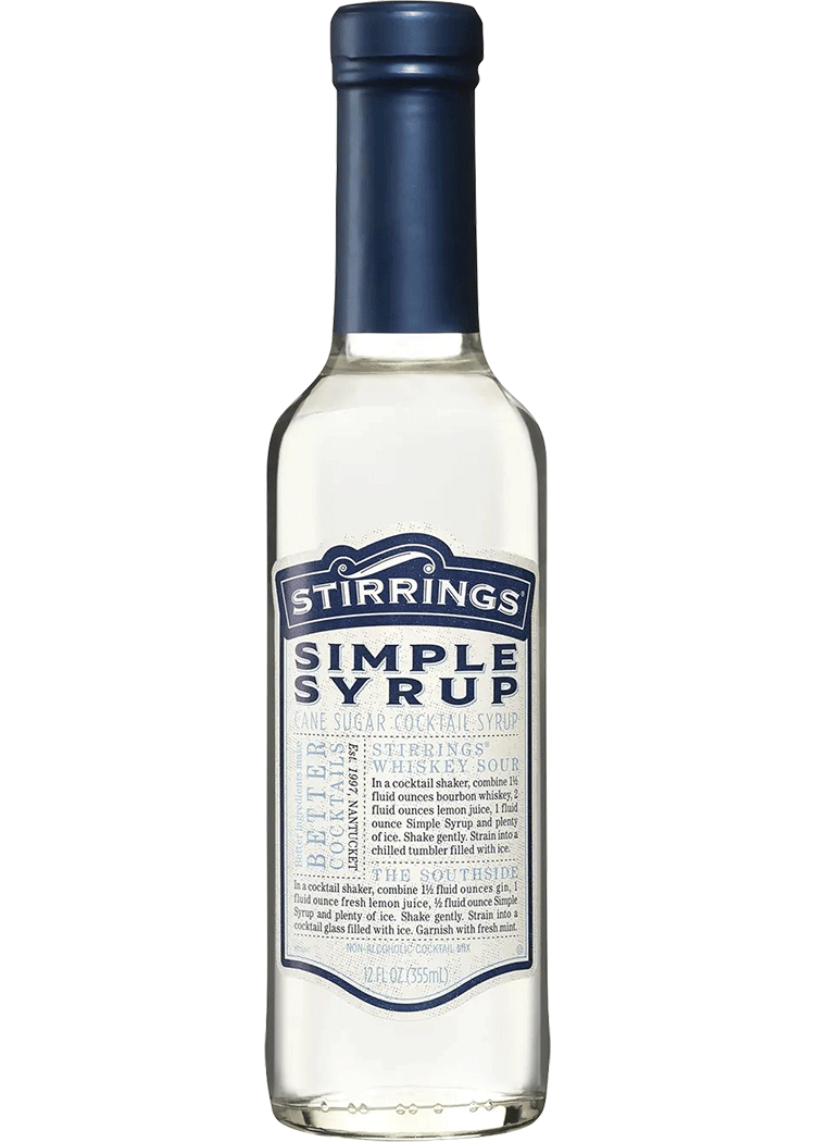 STIRRINGS Simple Syrup 12oz