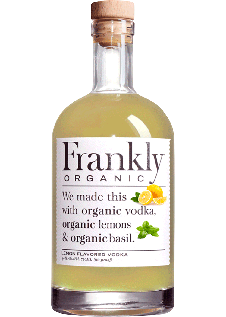 FRANKLY ORGANIC Lemon Vodka 50ml