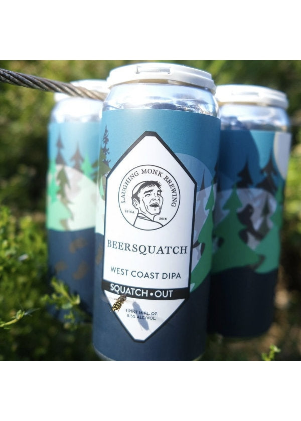 LAUGHING MONK Beersquatch West Coast IPA