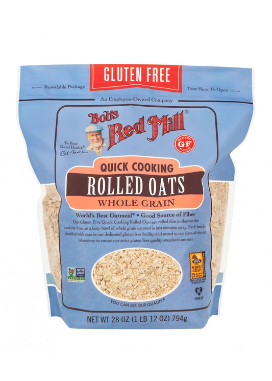 BOB'S RED MILL Quick Cooking Whole Grain Rolled Oats