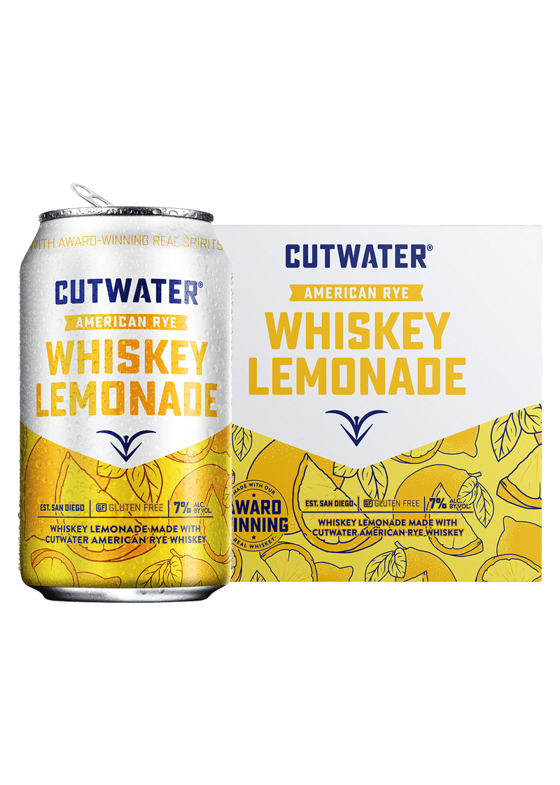 CUTWATER Whiskey Lemonade 4PK