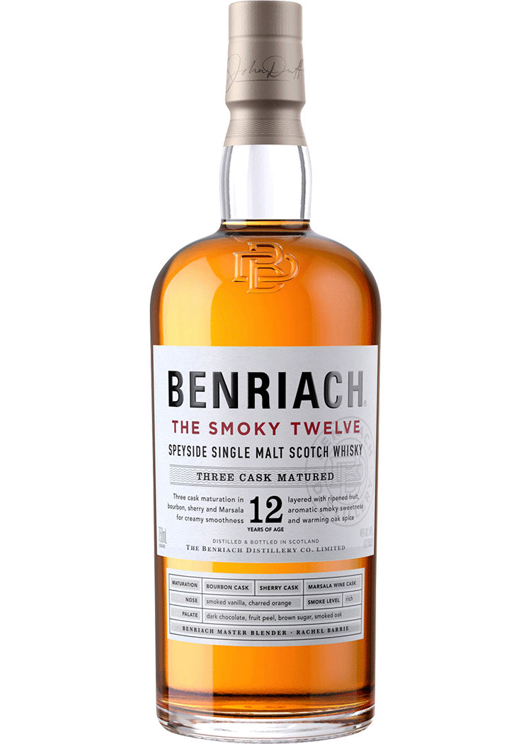 BENRIACH The Smoky Twelve Speyside Single Malt Scotch Whisky