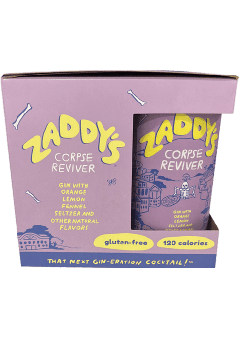 ZADDY'S GIN Corpse Reviver 4PK
