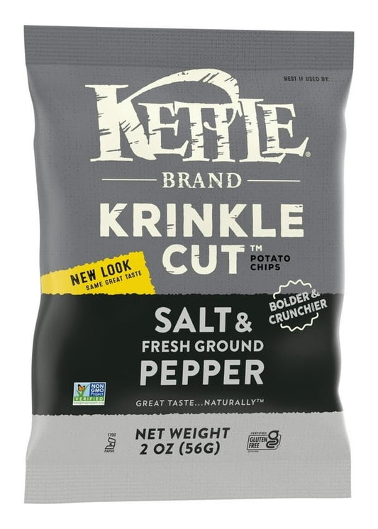 KETTLE Salt & Fresh Ground Pepper Chips 2oz