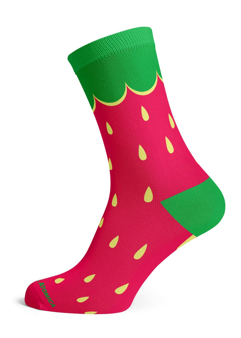 SOCK ATOMICA Strawberry Cotton Socks