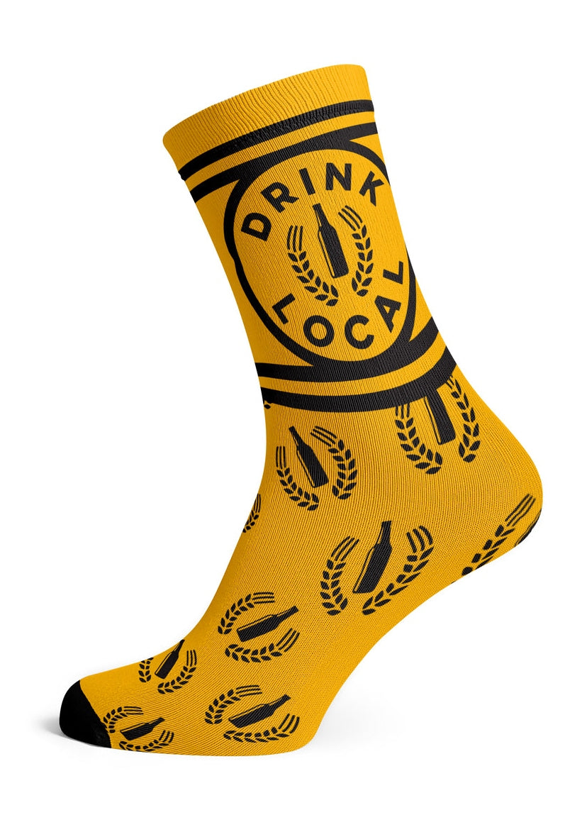 SOCK ATOMICA "Drink Local" Cotton Socks