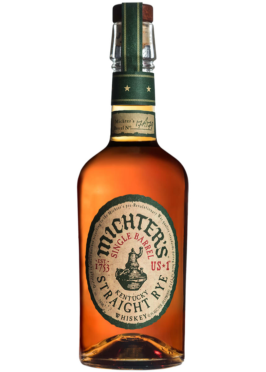 MICHTER'S US1 Single Barrel Straight Rye Whiskey
