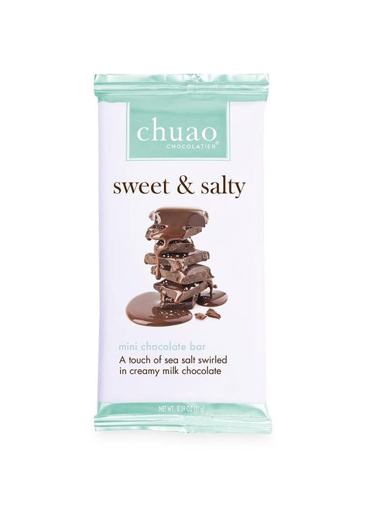 CHAUAO CHOCOLATIER Sweet & Salty Milk Chocolate Mini Bar