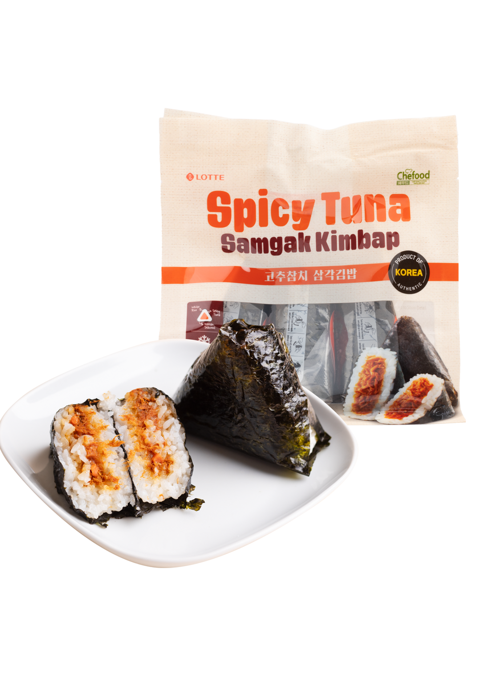 LOTTIE TUNA Spicy Tuna Samgak Kimbap
