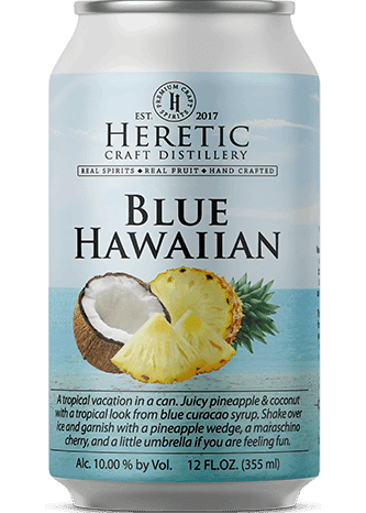 HERETIC CRAFT DISTILLERY Blue Hawaiian