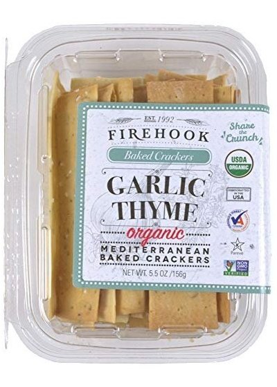 FIREHOOK Garlic & Thyme Cracker Snack Box