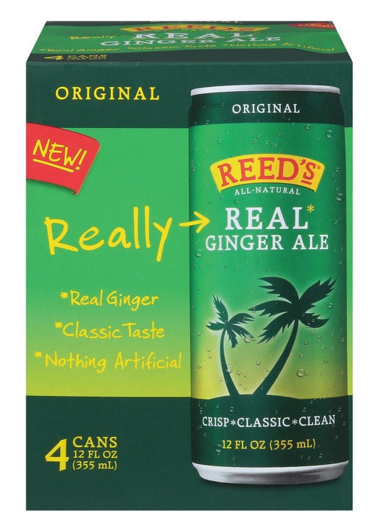 REED'S Real Ginger Ale 4pk