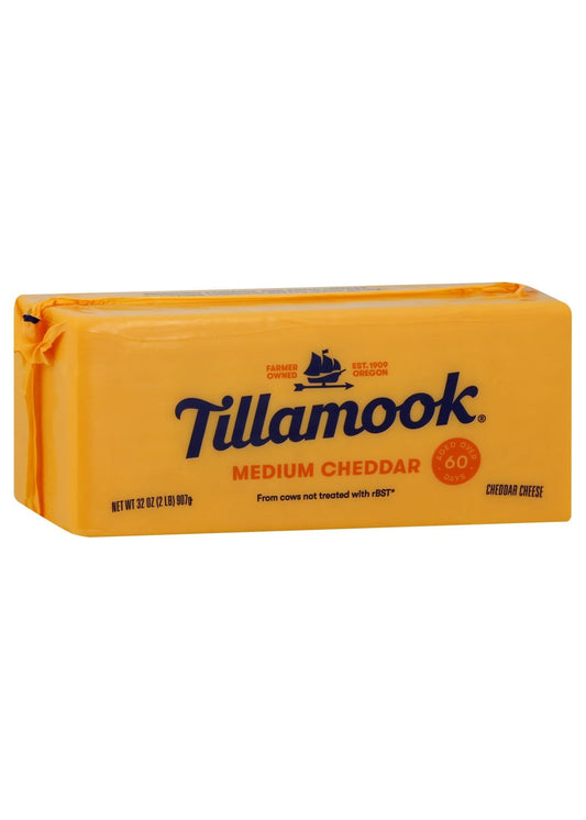 TILLAMOOK Medium Cheddar Cheese Loaf