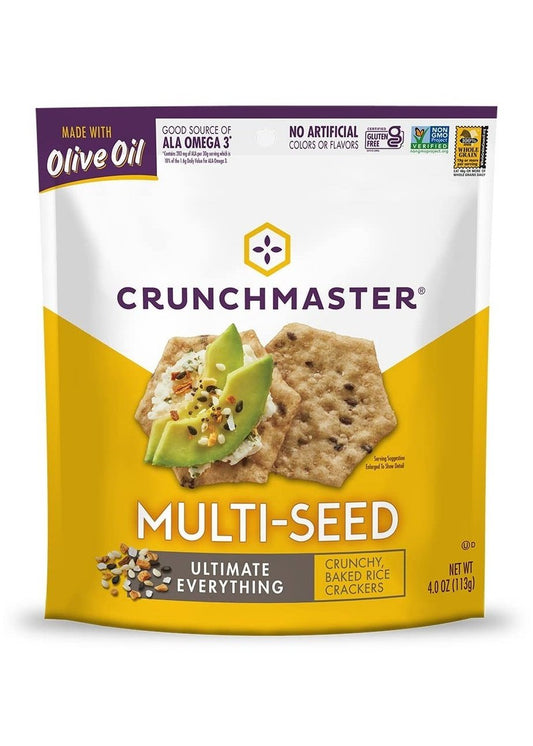 CRUNCH MASTER Multi-Seed Ultimate Everything Crackers