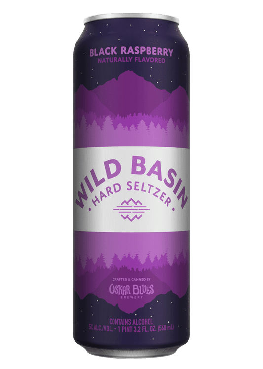WILD BASIN Hard Seltzer Black Raspberry