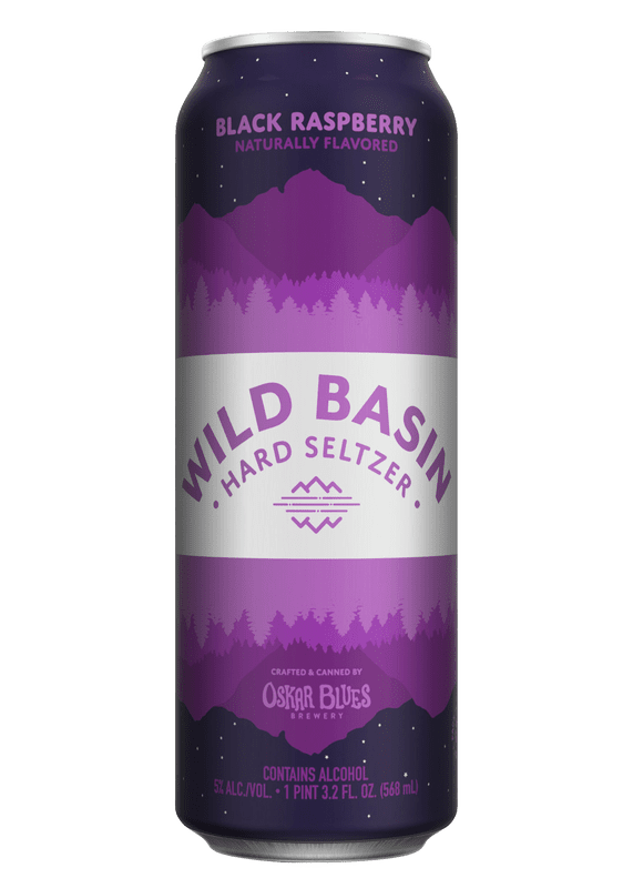 WILD BASIN Hard Seltzer Black Raspberry