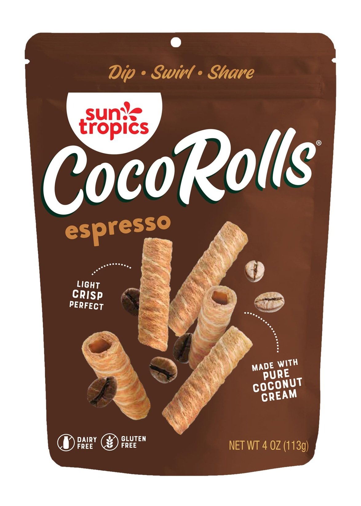 SUN TROPICS CocoRolls Espresso
