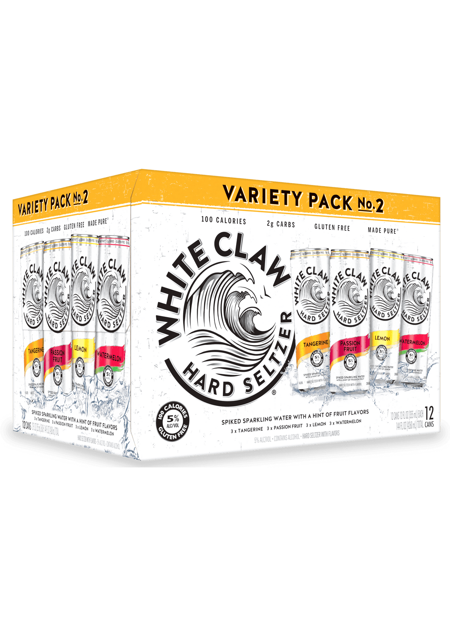 WHITE CLAW Variety Pack NO.2 12pk