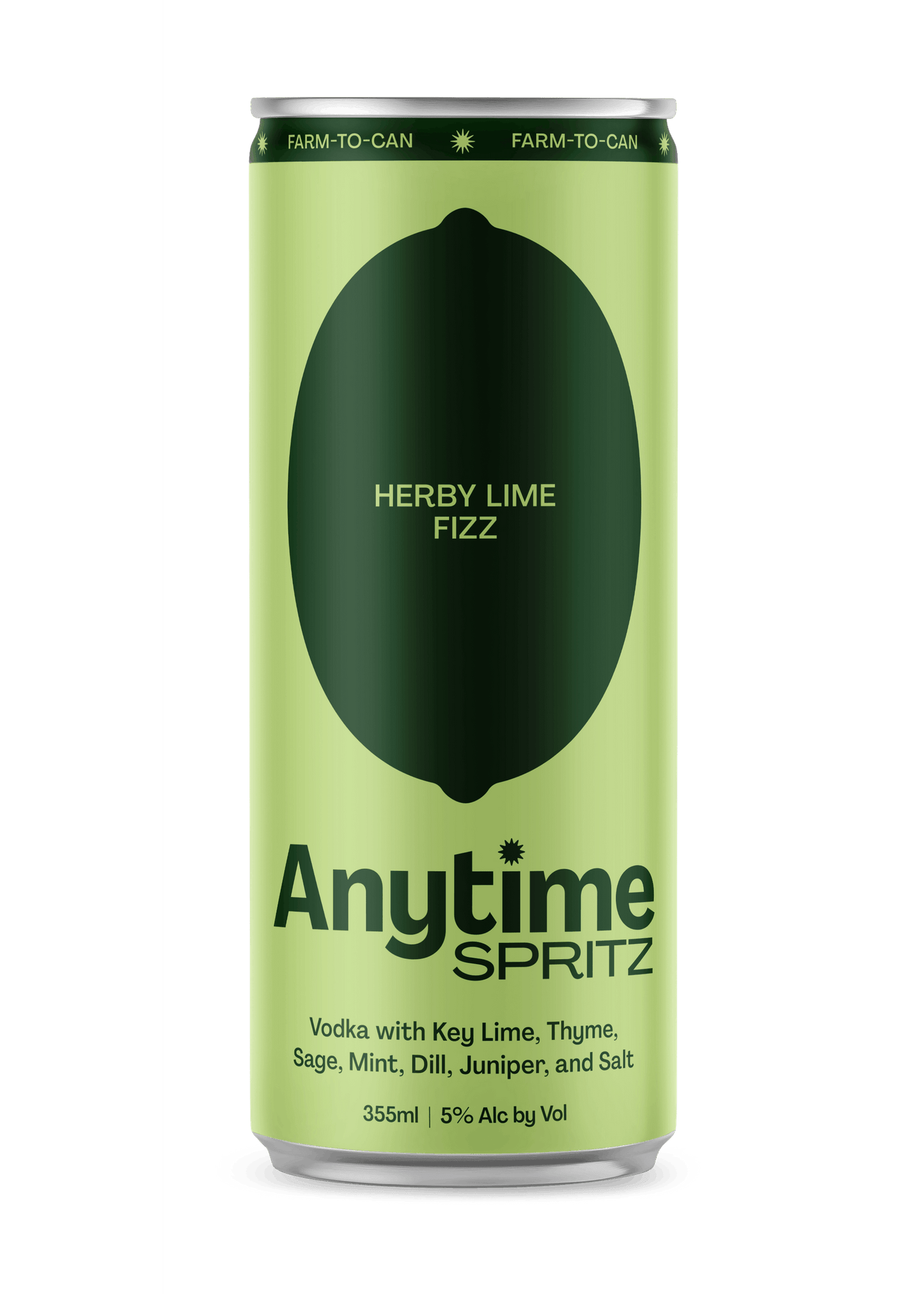 ANYTIME SPRITZ Herby Lime Fizz