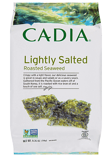 CADIA Organic Roasted Seweed Lightly Salted