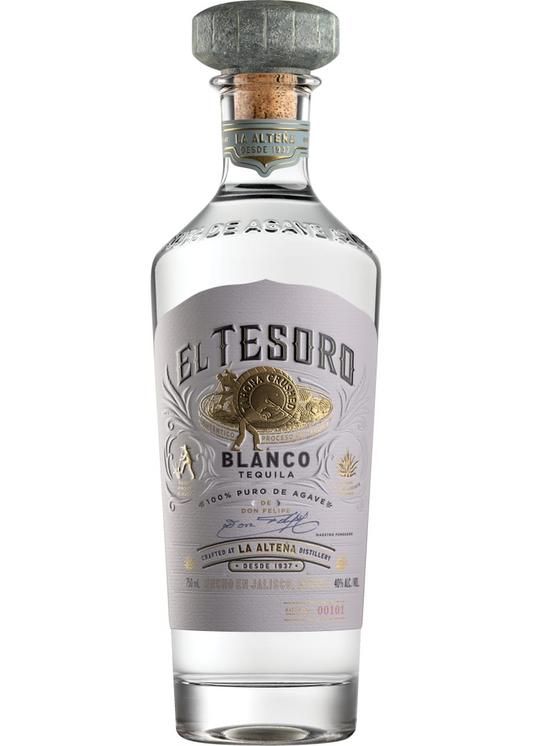 EL TESORO Blanco Tequila