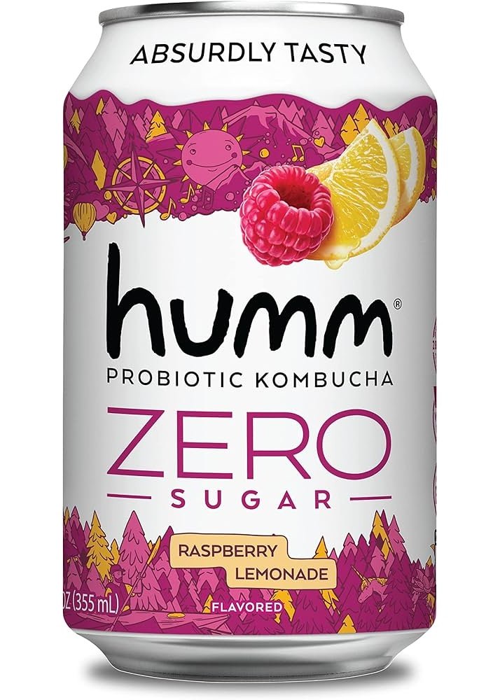 HUMM Raspberry Lemonade Kombucha