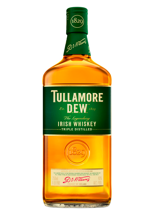 TULLAMORE D.E.W Blended Irish Whiskey