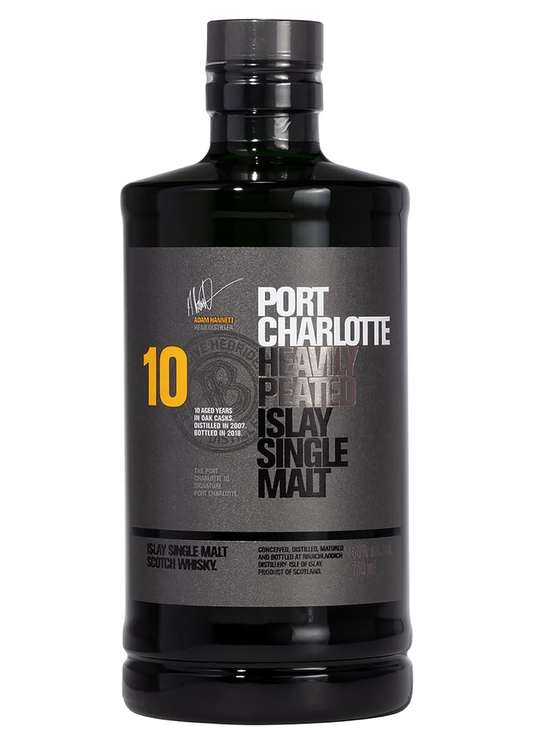 BRUICHLADDICH 10 Year Port Charlotte Single Malt Scotch Whisky