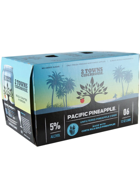 2 TOWNS CIDERHOUSE Pacific Pineapple 6pk