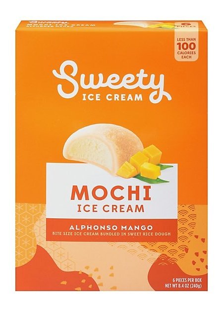 SWEETY Alphonso Mango Mochi Ice Cream
