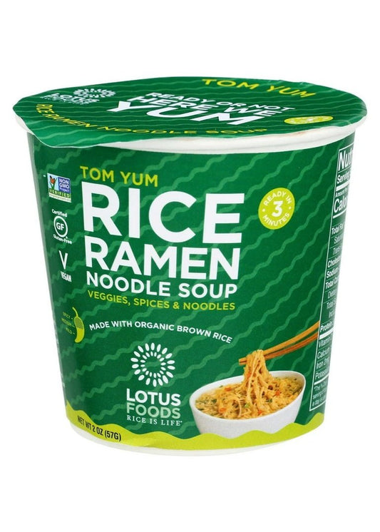 TOM YUM Rice Ramen Noodle Soup