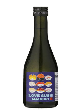 AMABUKI "I Love Sushi" Sake 200ml