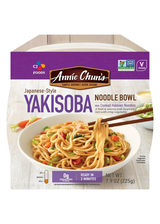ANNIE CHUN'S Japanese-Style Yakisoba Noodle Bowl