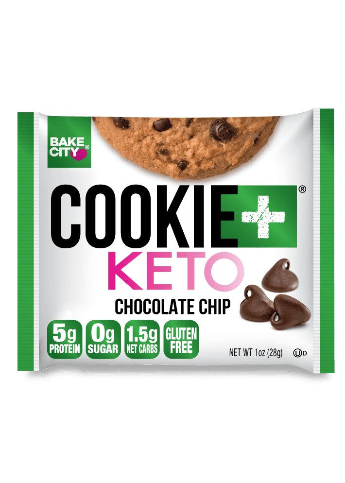 BAKE CITY Keto+ Chocolate Chip Cookies